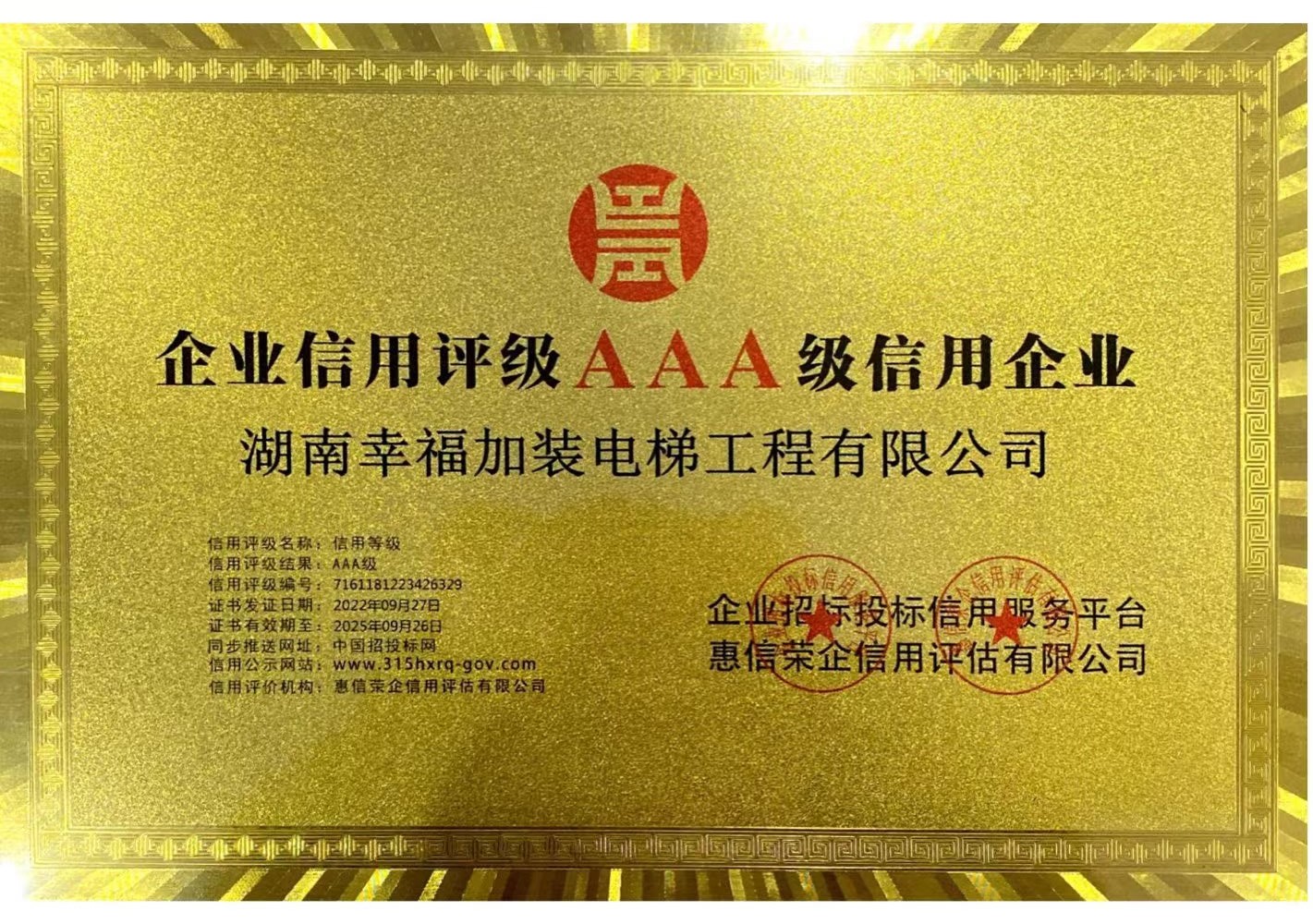 企业信用评级